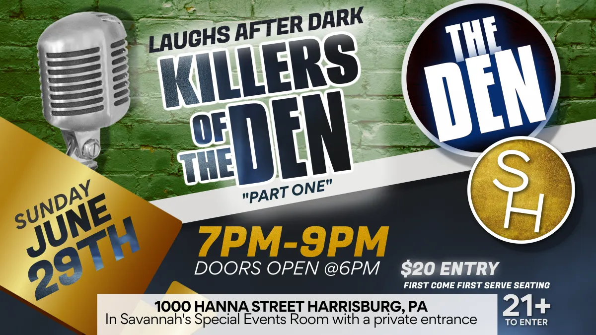 LAUGHS AFTER DARK - KILLERS OF THE DEN "PART ONE"