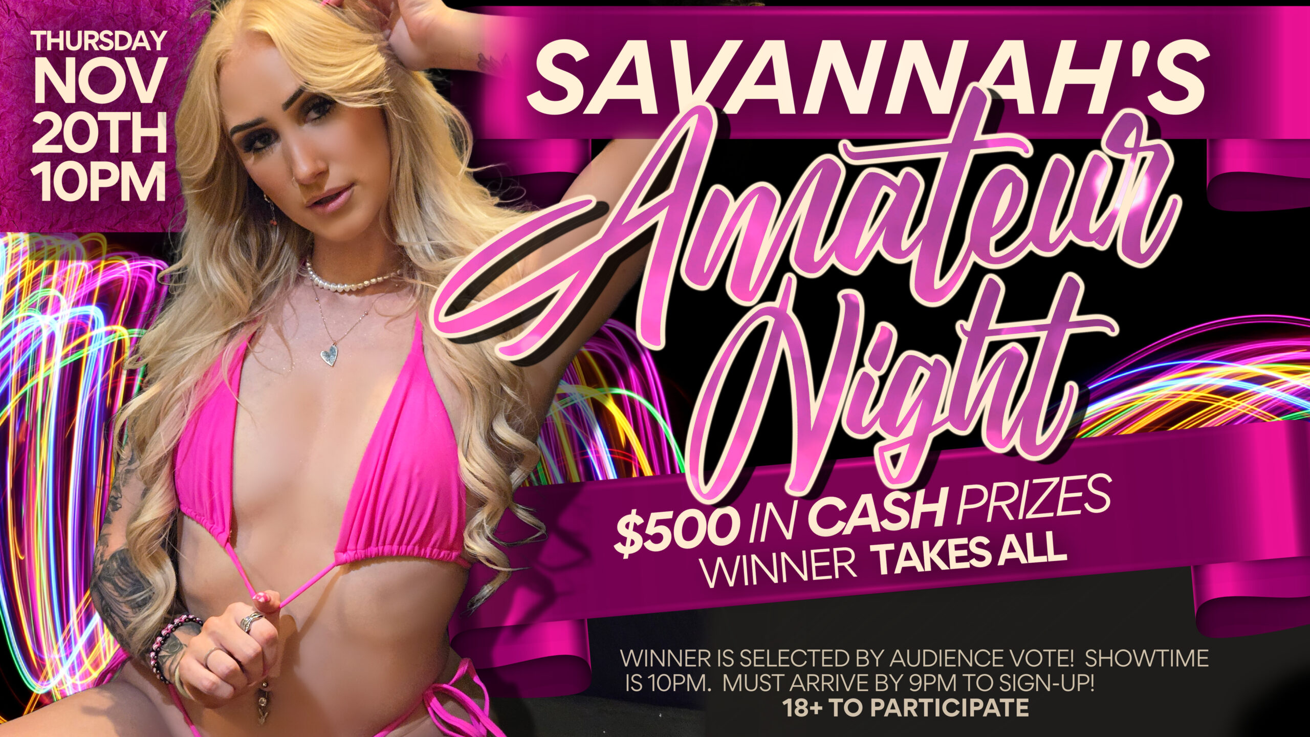 SAVANNAH'S AMATEUR NIGHT